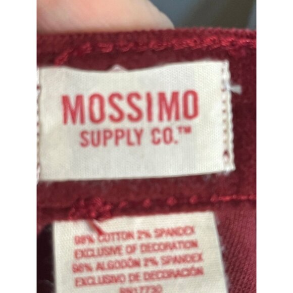 Retro Studded Velvet Mini Skirt 14 Burgundy Y2K Chic Grunge Punk Skater Festive - Picture 8 of 10